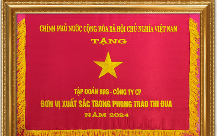 Tập đoàn BRG được trao tặng Cờ thi đua của Chính phủ