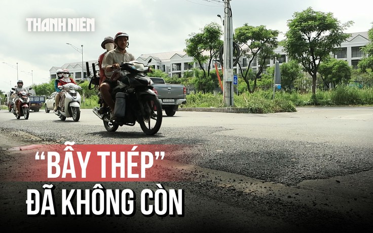 TP.HCM: Bẫy thép trên đường Phạm Hữu Lầu đã được khắc phục