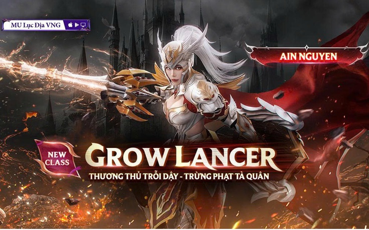 MU Lục Địa VNG ra mắt class thứ 7 – Grow Lancer