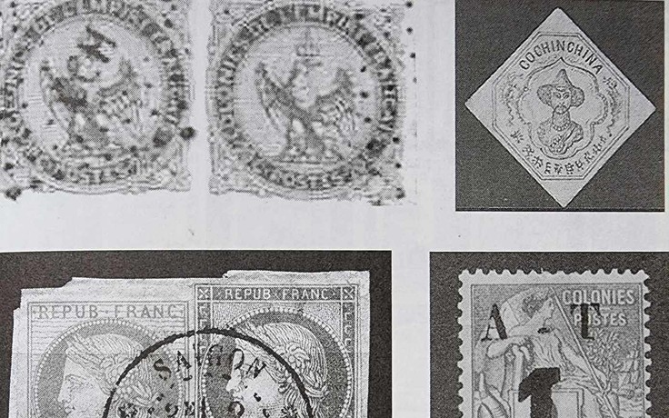 Sài Gòn xưa du ký: Tem thư Sài Gòn