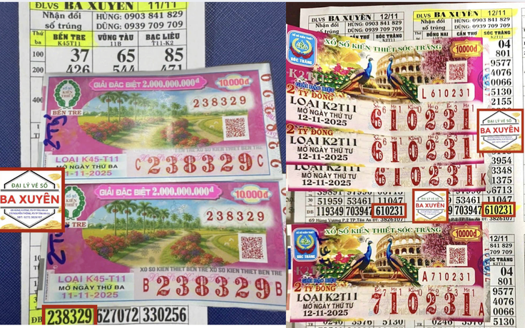 Giải độc đắc xổ số miền Nam 'nổ' liên tục ở một tỉnh, nhiều người đổi đời