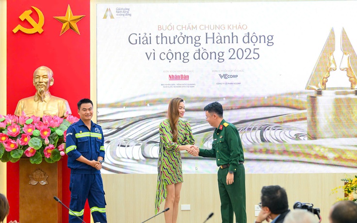 Xuân Bắc, Hồ Ngọc Hà ngồi 'ghế nóng' giải thưởng Hành động vì cộng đồng 2025