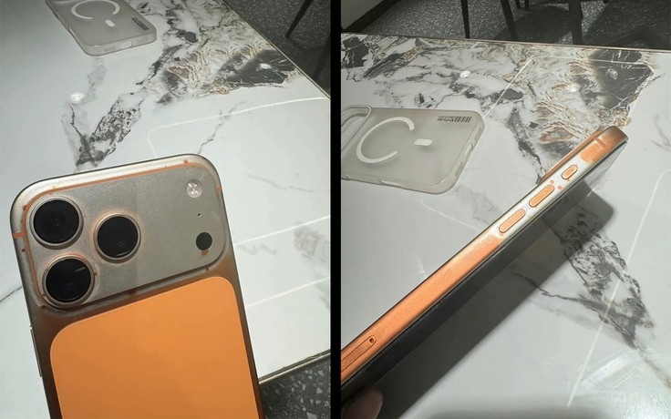 Dùng khăn ướt có thể 'thổi bay màu' iPhone 17 Pro Max