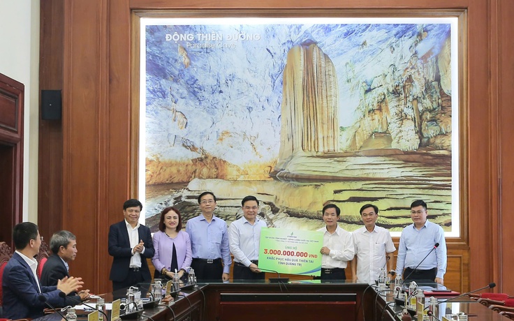 Petrovietnam đồng hành cùng Quảng Trị, TP.Huế khắc phục hậu quả thiên tai