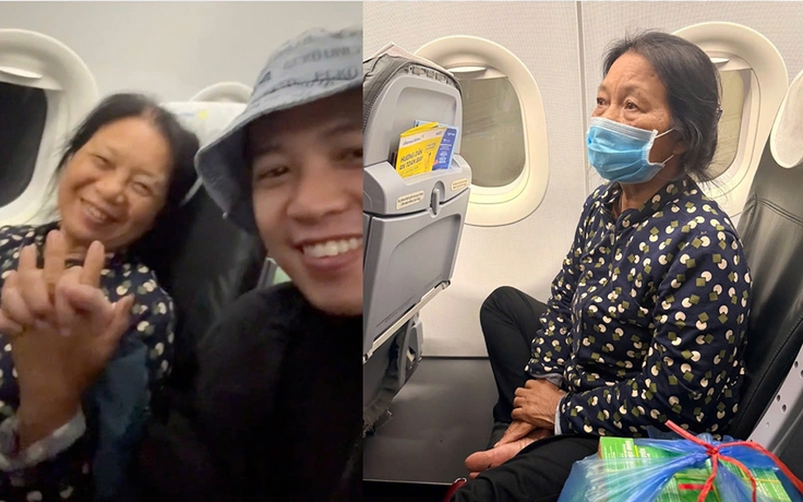 Chuyến bay đầu đời của người mẹ nông dân