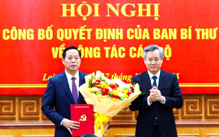Phó bí thư Tỉnh uỷ Điện Biên làm Phó bí thư Lai Châu