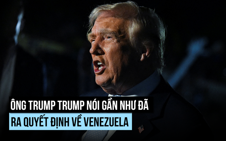 Ông Trump đến sát quyết định về Venezuela, Mỹ diệt thêm một 'thuyền buôn ma túy'
