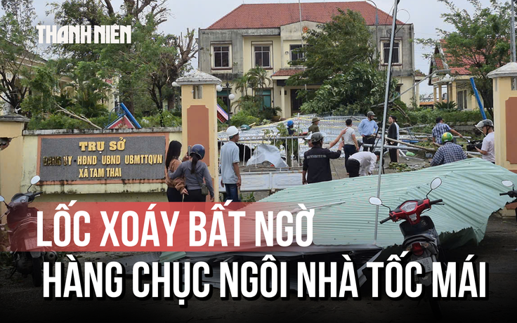 Lốc xoáy bất ngờ ở Đà Nẵng: cảnh tượng chưa từng thấy trong 41 năm