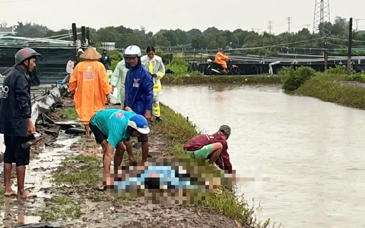 Cà Mau: 2 người bị sét đánh tử vong tại vuông tôm