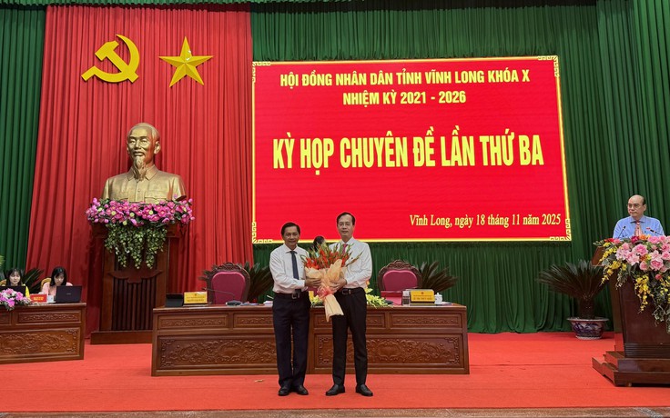 Ông Trần Trí Quang làm Chủ tịch UBND tỉnh Vĩnh Long