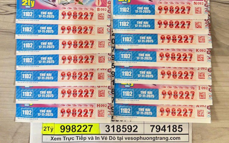 Khách TP.HCM trúng độc đắc 28 tỉ xổ số miền Nam: Ra ngân hàng đổi thưởng