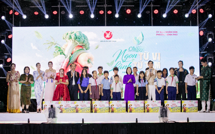 Lễ hội ẩm thực chay 2025: Hoa hậu Nguyễn Thanh Hà lan tỏa thông điệp sống xanh