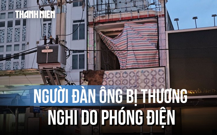 Người đàn ông bị bỏng sau tiếng nổ nghi do phóng điện