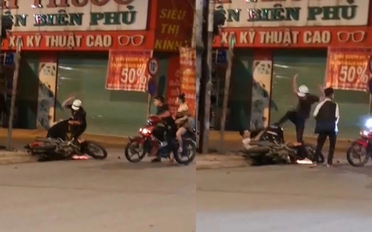 TP.HCM: Công an xác minh clip nhóm người giằng co, đánh túi bụi nam thanh niên