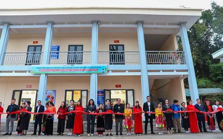 UNIQLO khánh thành nhà bán trú mới cho học sinh dân tộc thiểu số tại Tuyên Quang