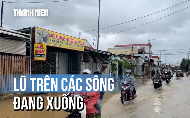 Lũ trên các sông Krông Ana, sông Kôn tiếp tục xuống