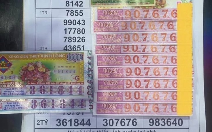 Đổi thưởng hàng loạt vé trúng xổ số miền Nam: Công nhân TP.HCM ôm trọn độc đắc