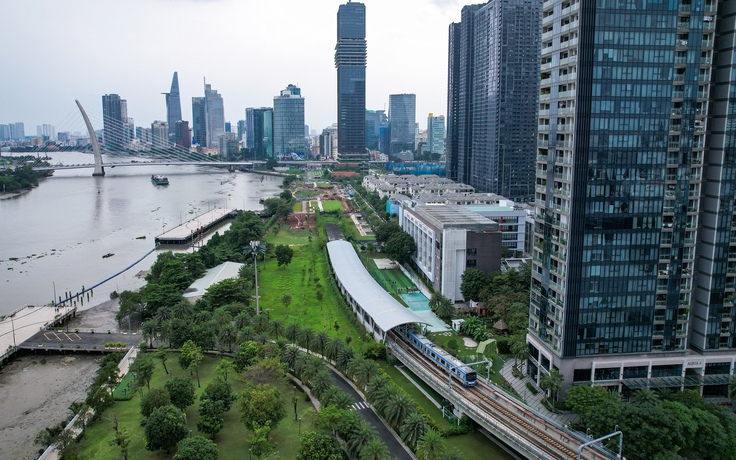 Bờ sông Sài Gòn đổi diện mạo với dự án công viên Ba Son giai đoạn 2