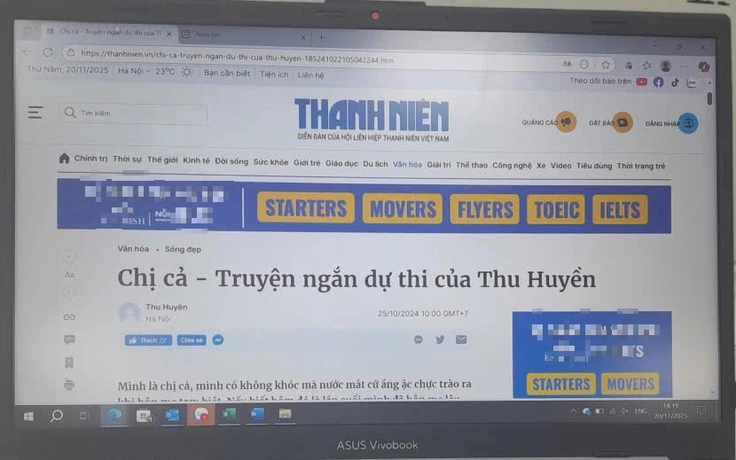 Thanh Niên và tôi: Nhờ báo Thanh Niên, tôi tiếp tục cầm bút