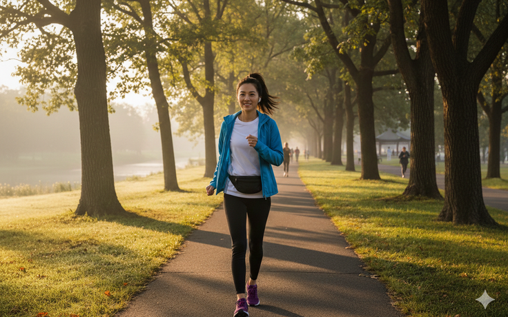 Đi bộ buổi sáng: Muốn nhân thêm lợi ích, đừng quên tách trà quen thuộc này!