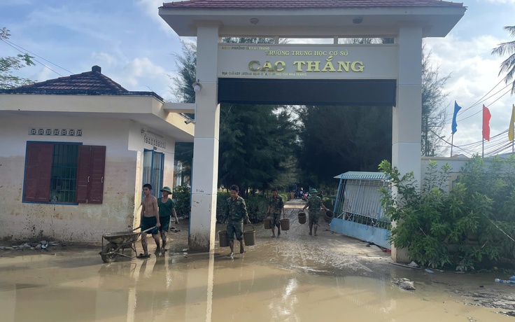 Khánh Hòa vẫn còn 70 trường học chưa thể đón học sinh đến lớp ngày đầu tuần