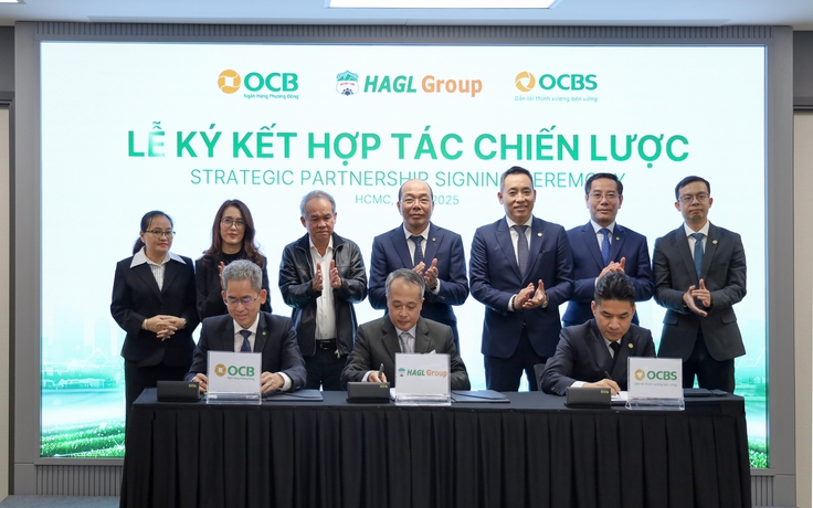 HAGL, OCB, OCBS ký kết hợp tác chiến lược