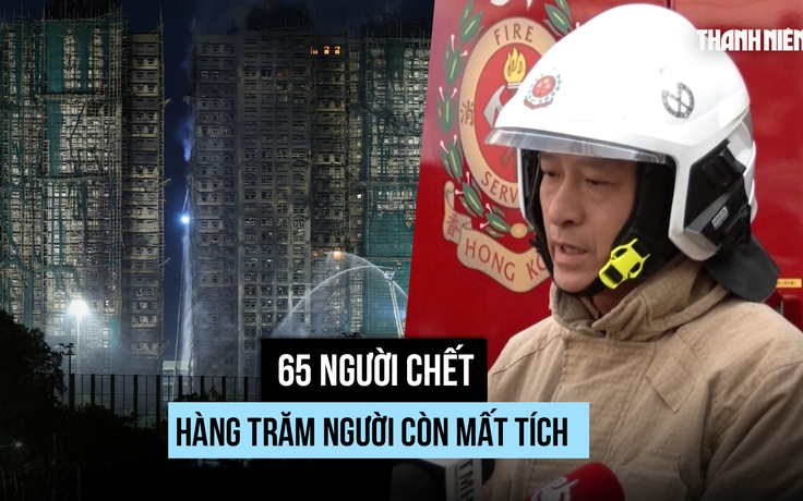 Hồng Kông khống chế đám cháy chung cư, gần 300 người còn mất tích