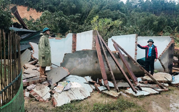 'Đất đã no nước, chỉ cần trận mưa lớn là sạt lở tan hoang'