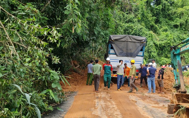Các phương tiện có thể lưu thông qua đèo Gia Bắc trên QL28