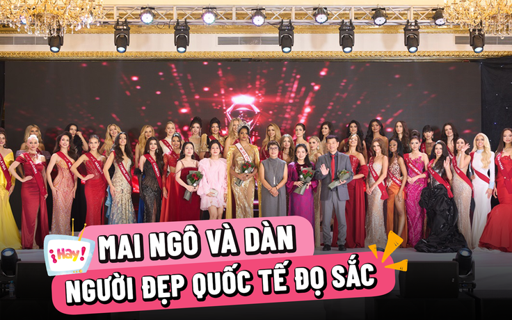 Mai Ngô cùng dàn người đẹp quốc tế đọ sắc, 'chinh chiến' tại Miss Charm 2025