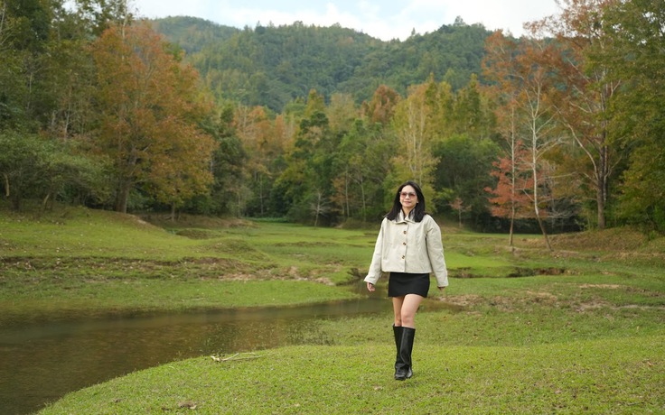 Quyến rũ mùa phong hương thay lá ở miền tây Quảng Trị