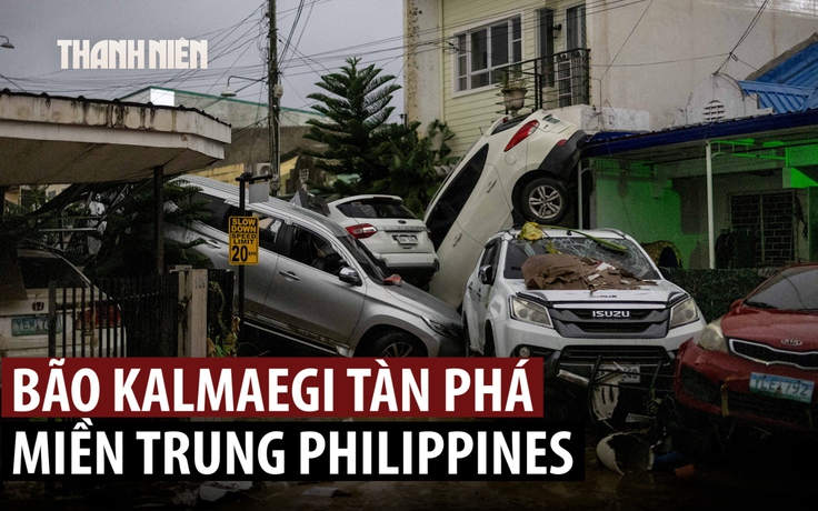 Bão Kalmaegi làm ít nhất 66 người thiệt mạng ở Philippines