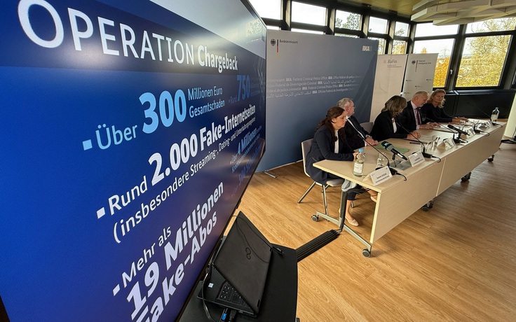 Đức bắt 18 người trong 3 đường dây gian lận thẻ tín dụng toàn cầu