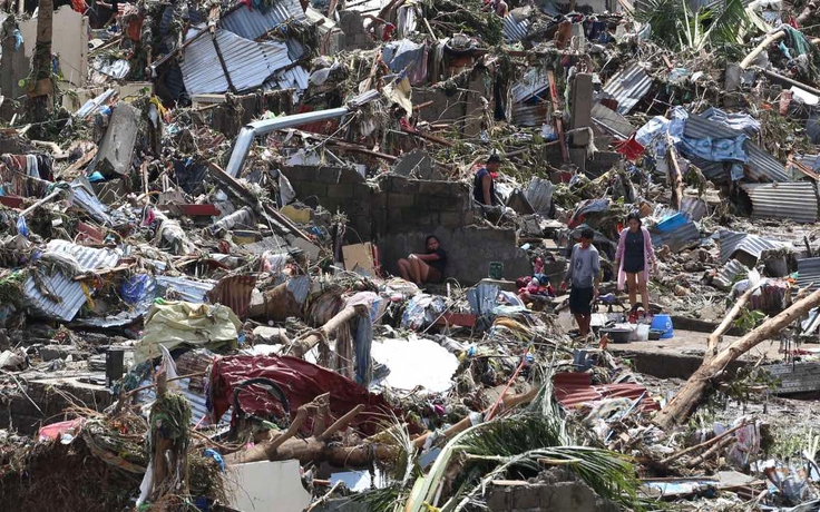 Bão chồng bão, Philippines ban bố tình trạng thảm họa quốc gia