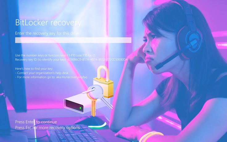 Nguy cơ mất trắng dữ liệu vì 'bẫy' BitLocker sau khi cập nhật Windows