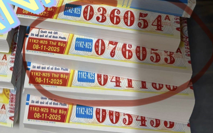 Cây vé 'ôm trọn' 34,3 tỉ xổ số miền Nam ngày 8 tháng 11 về... Vĩnh Long