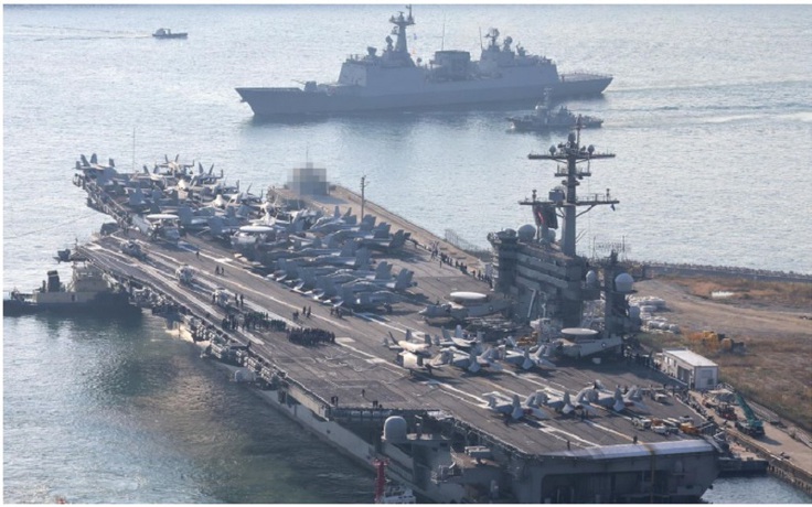 Bộ trưởng Quốc phòng Triều Tiên cảnh báo khi tàu sân bay Mỹ đến Hàn Quốc