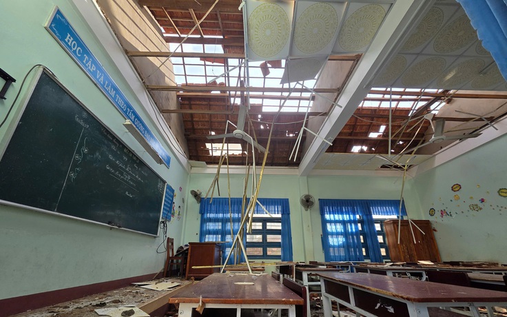 Sau chạy bão Kalmaegi, Gia Lai lại ‘chạy trường’ để học sinh sớm đến lớp