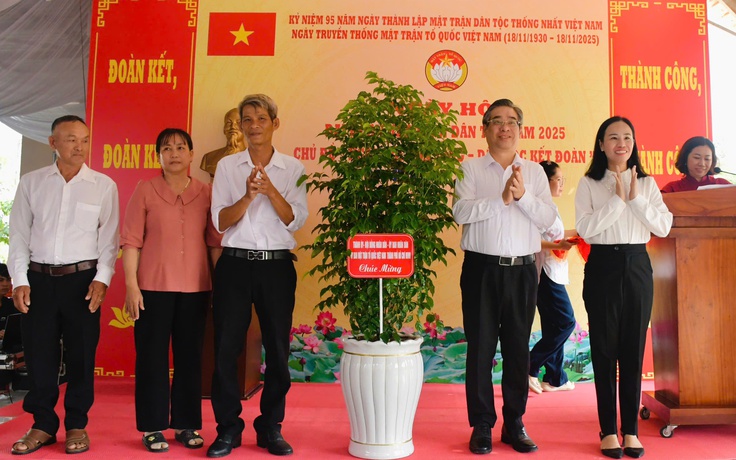 Ông Nguyễn Phước Lộc mong muốn người dân gìn giữ tình làng nghĩa xóm