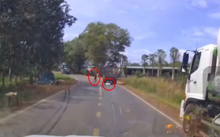 Khó hiểu vụ tài xế xe tải tông, rồi cán tiếp nạn nhân tử vong