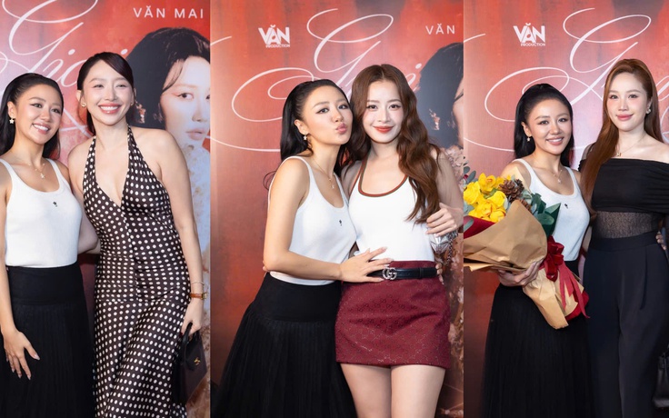 Bảo Thy, Tóc Tiên, Chi Pu... chúc mừng Văn Mai Hương