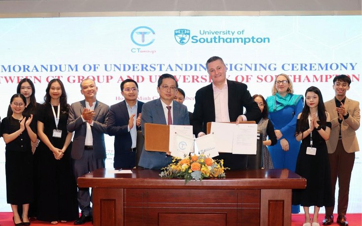 CT Group bắt tay với trường đại học hàng đầu Anh quốc về khoa học công nghệ 