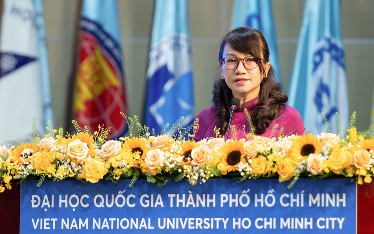 Nữ giám đốc đầu tiên trong lịch sử ĐH Quốc gia TP.HCM