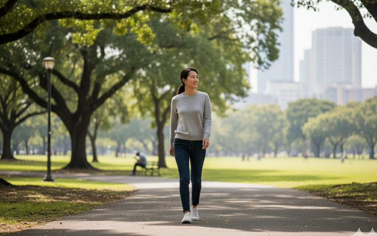 Đi bộ 10-15 phút liên tục: Lợi ích ít ai ngờ