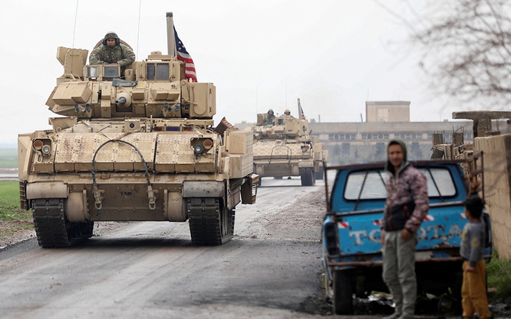 Lực lượng Mỹ bị IS phục kích tại Syria