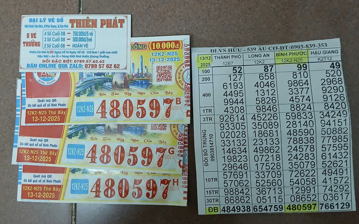 TP.HCM: Vừa trúng 4 tỉ, hôm sau người đàn ông lại gọi đại lý đổi... độc đắc