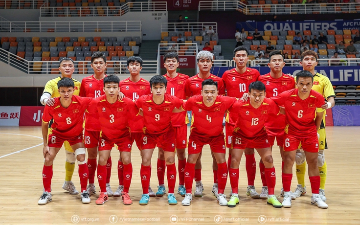 Futsal nam Việt Nam tăng 6 bậc trên bảng xếp hạng FIFA, gia nhập tốp 20 thế giới
