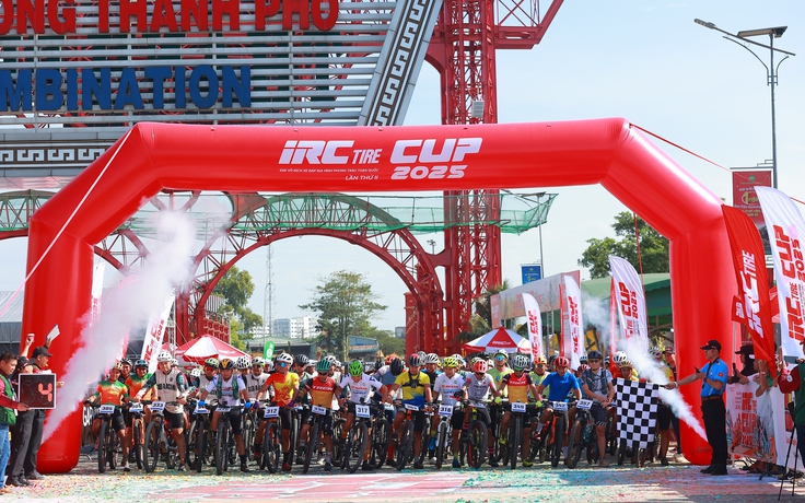 Hàng trăm tay đua xe đạp địa hình hội ngộ tại IRCtire Cup 2025