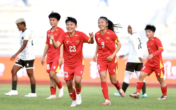 Bóng đá SEA Games 33, nữ Việt Nam 5-0 nữ Indonesia: Chiến thắng như cuộc dạo chơi