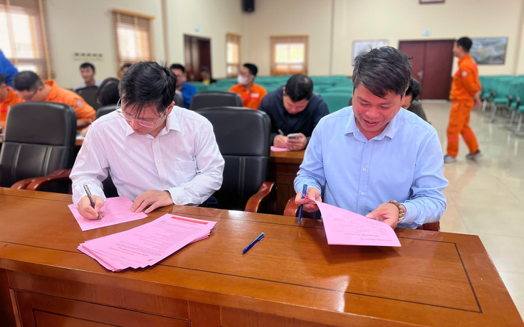 Công ty Nhiệt điện Mông Dương hưởng ứng 'Tuần lễ hồng EVN' lần thứ XI